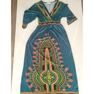 Maxi Dress with design